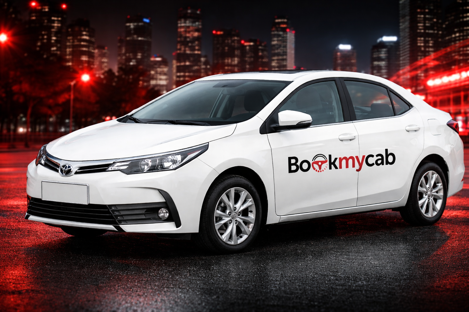 Sedan cab for comfortable city to city travel